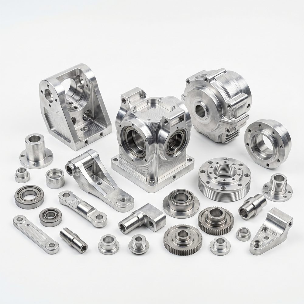 夹具外壳齿轮轴类 CNC 加工零件